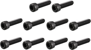 M5 x 20mm 12.9 Alloy Steel Hex Socket Head Cap Screws Bolt Black 30pcs