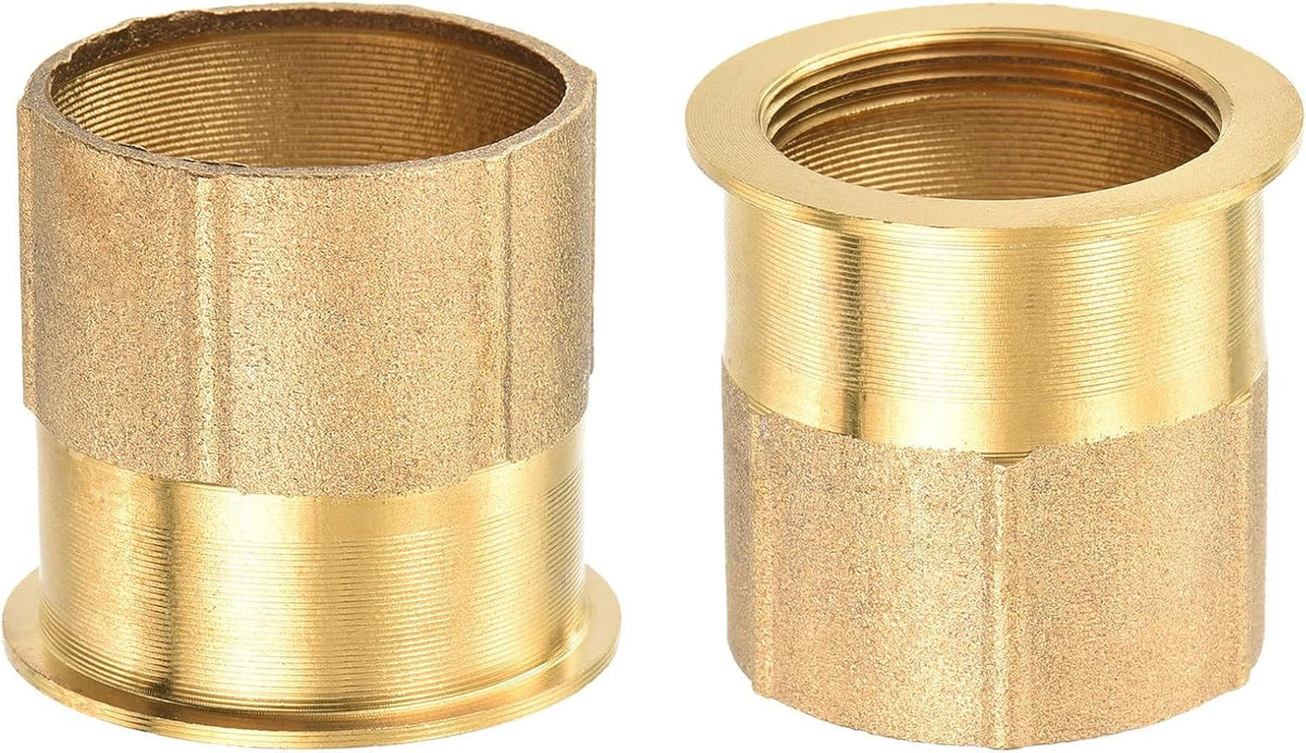 2 Set 1.22 Inch O-Ring Faucet Locking Nut, Female Locknut for Plumbing, Nut Pipe Fitting, Washer Fasteners