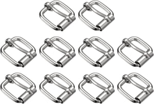 Roller Buckles, Multi-Purpose Metal Belt Pin Buckle for Bags
