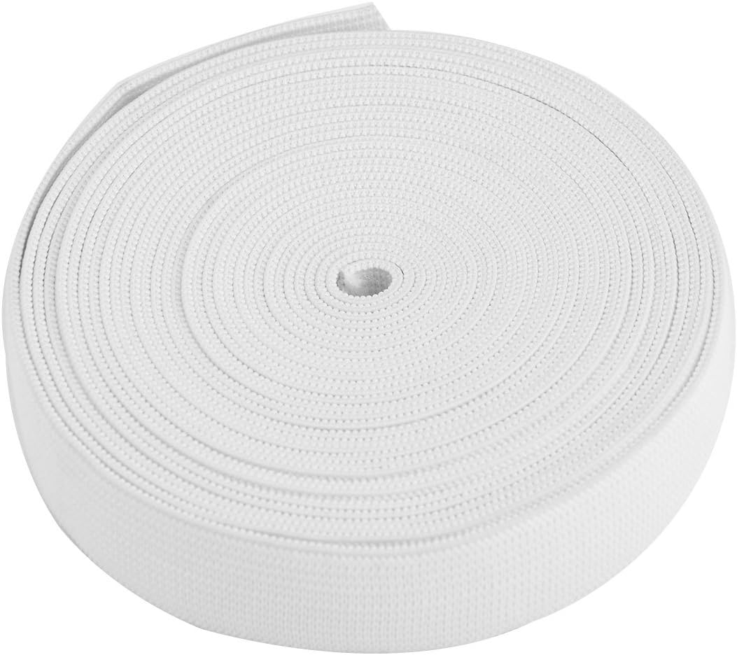 LinkMejor Rubber Home Handcraft Sewing Tool Pants Garments Elastic Band Rope 2cm Width