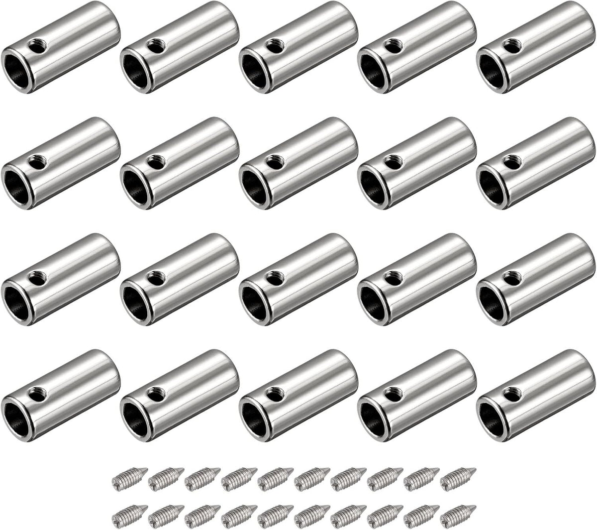 Shoelace Tips, Screws Shoelaces Tip Metal Cords End Replacement for Sneakers Clothes DIY Repairing