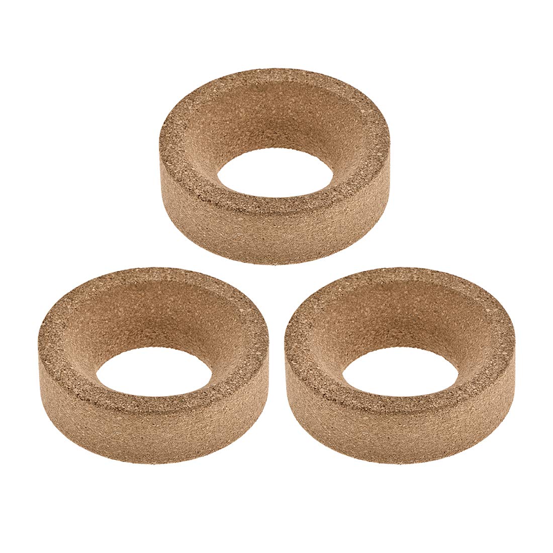 Lab Flask Support Cork Stand 100mm Diameter Round Bottom Holder for 150ml-1000ml Flasks 3Pcs