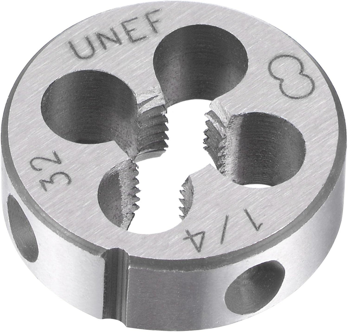 Round Threading Dies 1/4"-32 UNEF, Alloy Tool Steel Machine Thread Repair Hand Tool