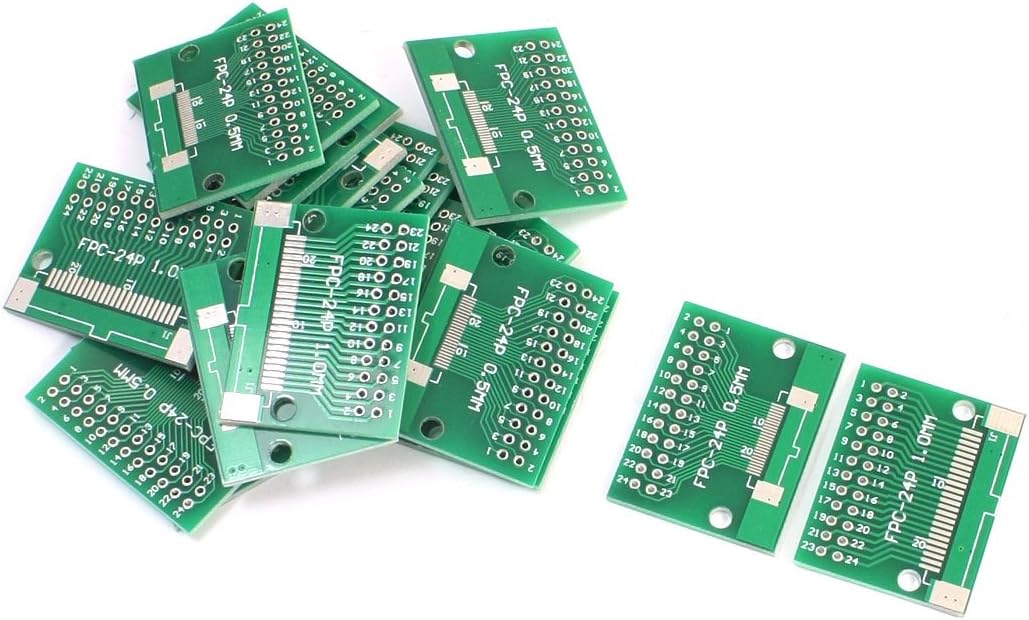 20pcs FPC/FFC DIP24 0.5mm 1.0mm Double Sided Circuit Board PCB Adapter