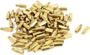 100 Pcs Standoff Hex Spacer Screw Nut M2x6 for CCTV Camera Parts