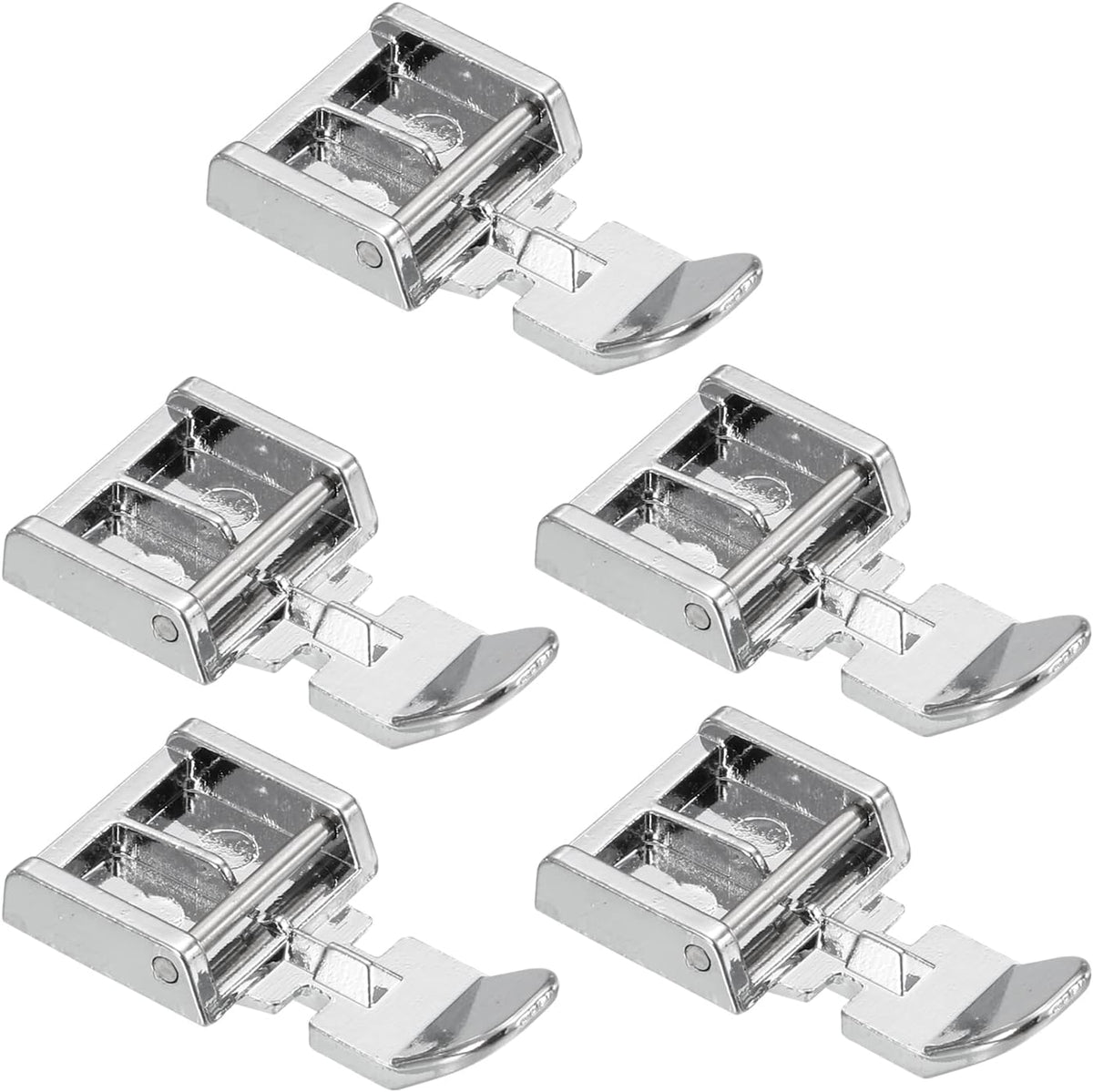 7306 Low Shank Narrow Zipper Embroidery Sewing Machine Presser Foot, Sewing Machine Replace Accessories, 5Pcs