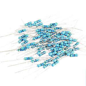 130x 1/2W 47 Ohm Axial Metal Film Resistor 1/2 Watt 5%