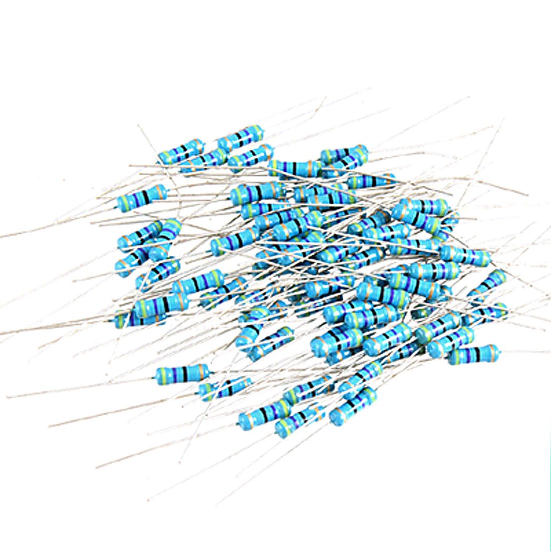 130x 1/2W 47 Ohm Axial Metal Film Resistor 1/2 Watt 5%