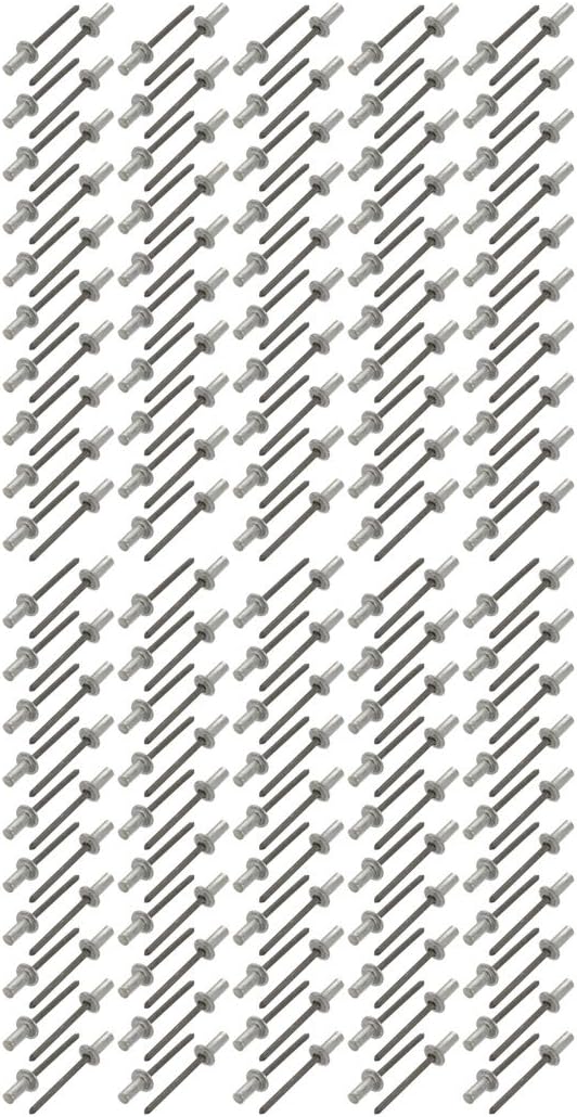4mmx10mm Aluminum Round Dome Head Closed End Blind Rivets Fastener 200pcs