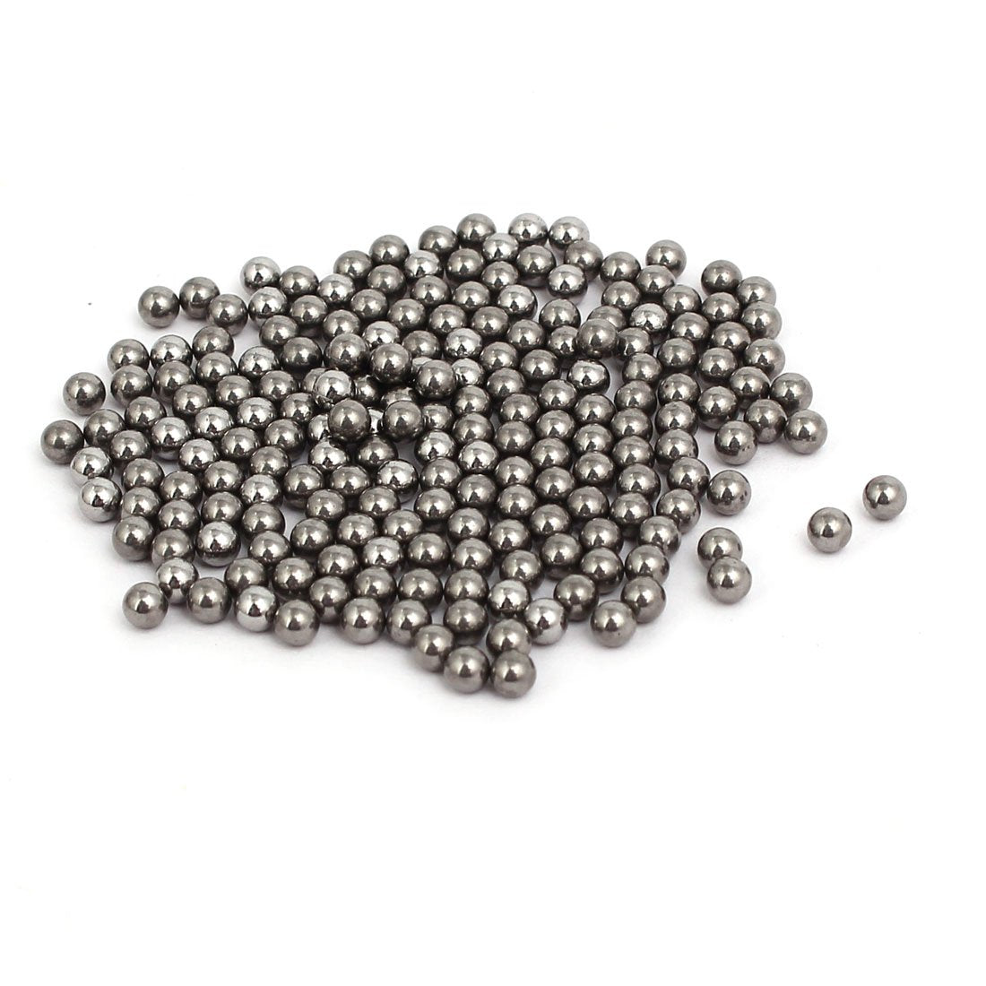 3mm Diameter Steel Bearing Balls Silver Tone 300pcs for Bicycle Caster