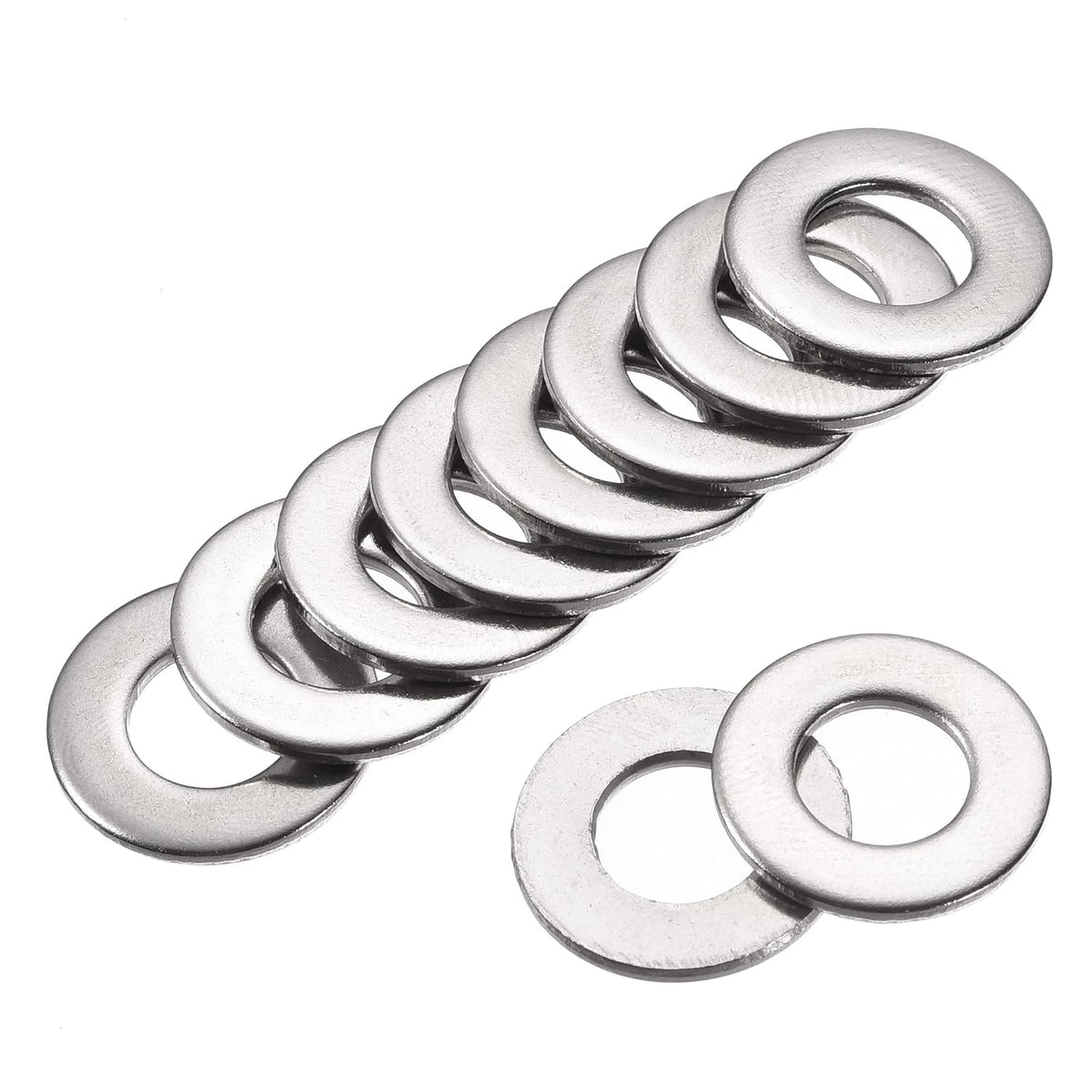 5/16 Inch 304 Stainless Steel Flat Washer for Screw Bolt 150Pcs