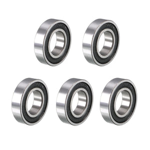 6901-2RS Deep Groove Ball Bearings Z2 12mm x 24mm x 6mm Double Sealed Carbon Steel 5pcs
