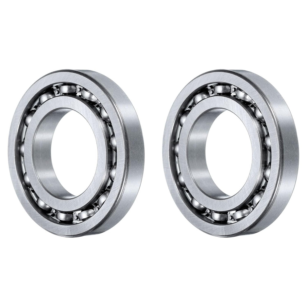 2 PCS Deep Groove Ball Bearings 16005 High Speed Carbon Chromium Steel Bearing, Deep Groove Rolling Bearings, ID 25mm x OD 47mm x Width 8mm, P6 Precision, Open