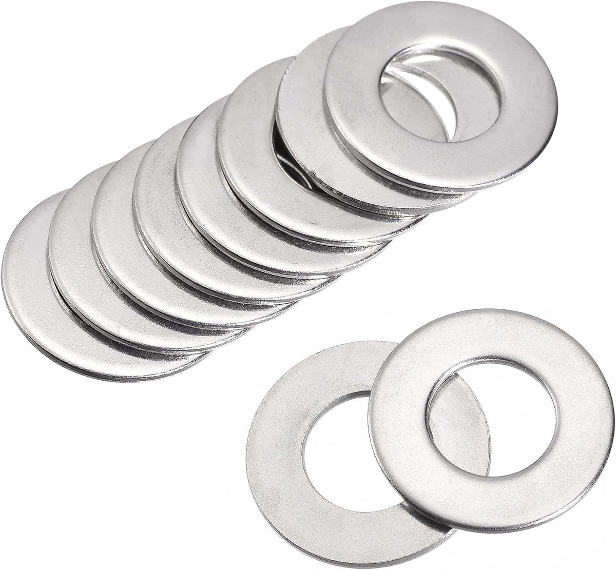 5/8" 316 Stainless Steel Flat Washer for Screw Bolt 15Pcs