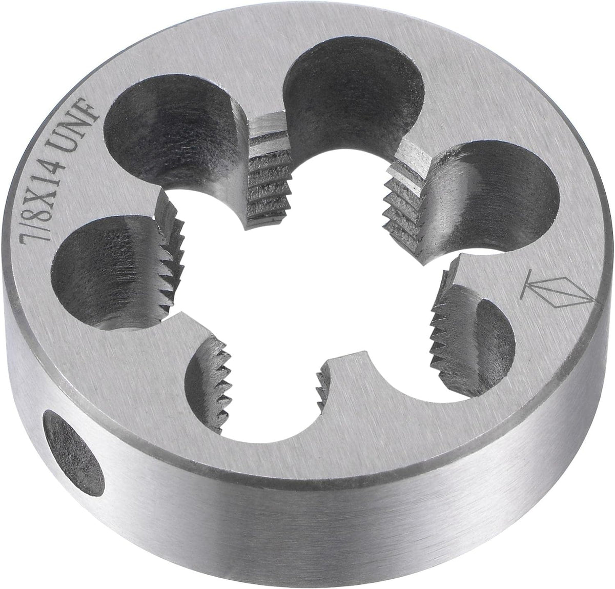 Round Threading Dies 7/8"-14 UNF, Alloy Tool Steel Machine Thread Repair Hand Tool