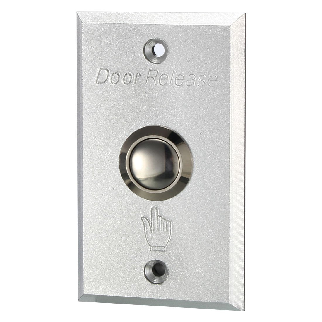 NO Push Exit Release Button Switch Panel for Door Access Control Systems Aluminum Alloy