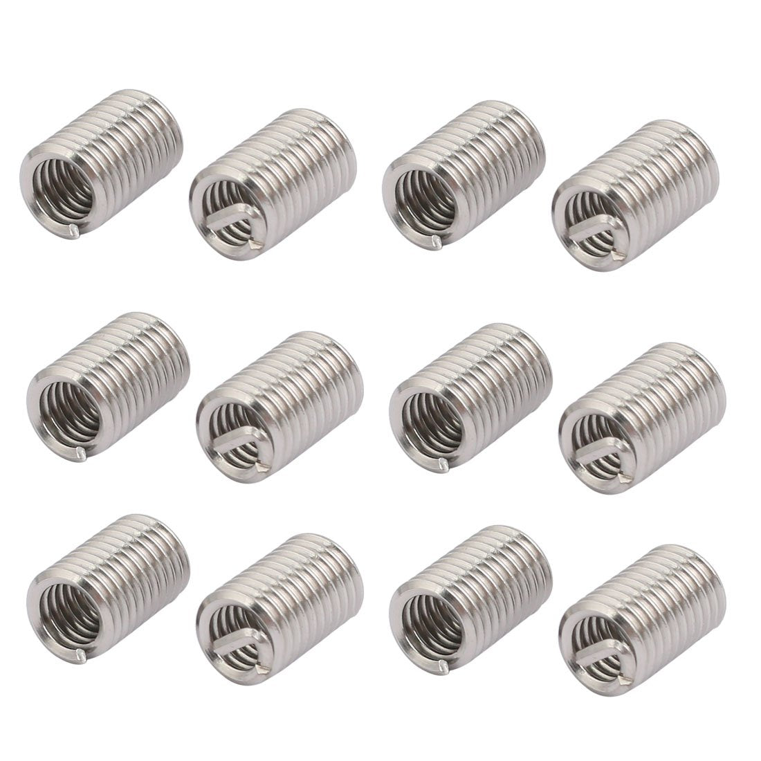 1/4-20x0.625 304 Stainless Steel Helical Coil Wire Thread Insert 12pcs