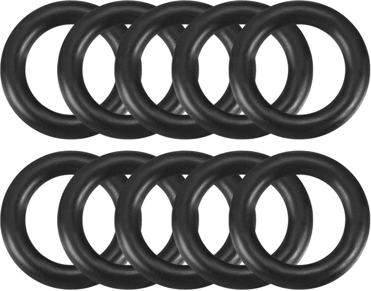 Nitrile Rubber O-Rings, 16mm OD 10mm ID 3mm Width, Metric Sealing Gasket, Pack of 10