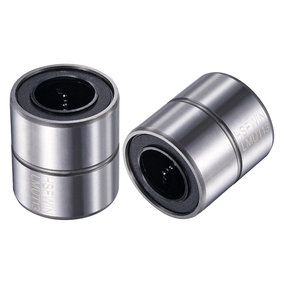 LMUT13 Linear Ball Bearings 13mm Bore 23mm OD 25mm Length Chrome Steel for CNC Machine 3D Printer 2pcs