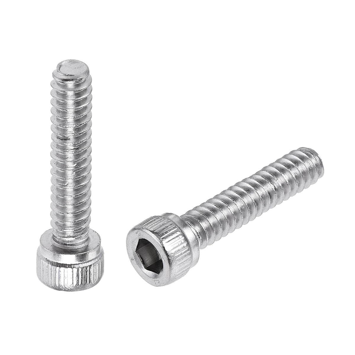 #6-32x5/8 Hex Socket Head Cap Screw Bolts 304 Stainless Steel Polished 50pcs