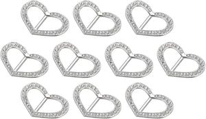 T-Shirt Clip, Rhinestone Scarf Buckle Shawl Tie Clips for Women
