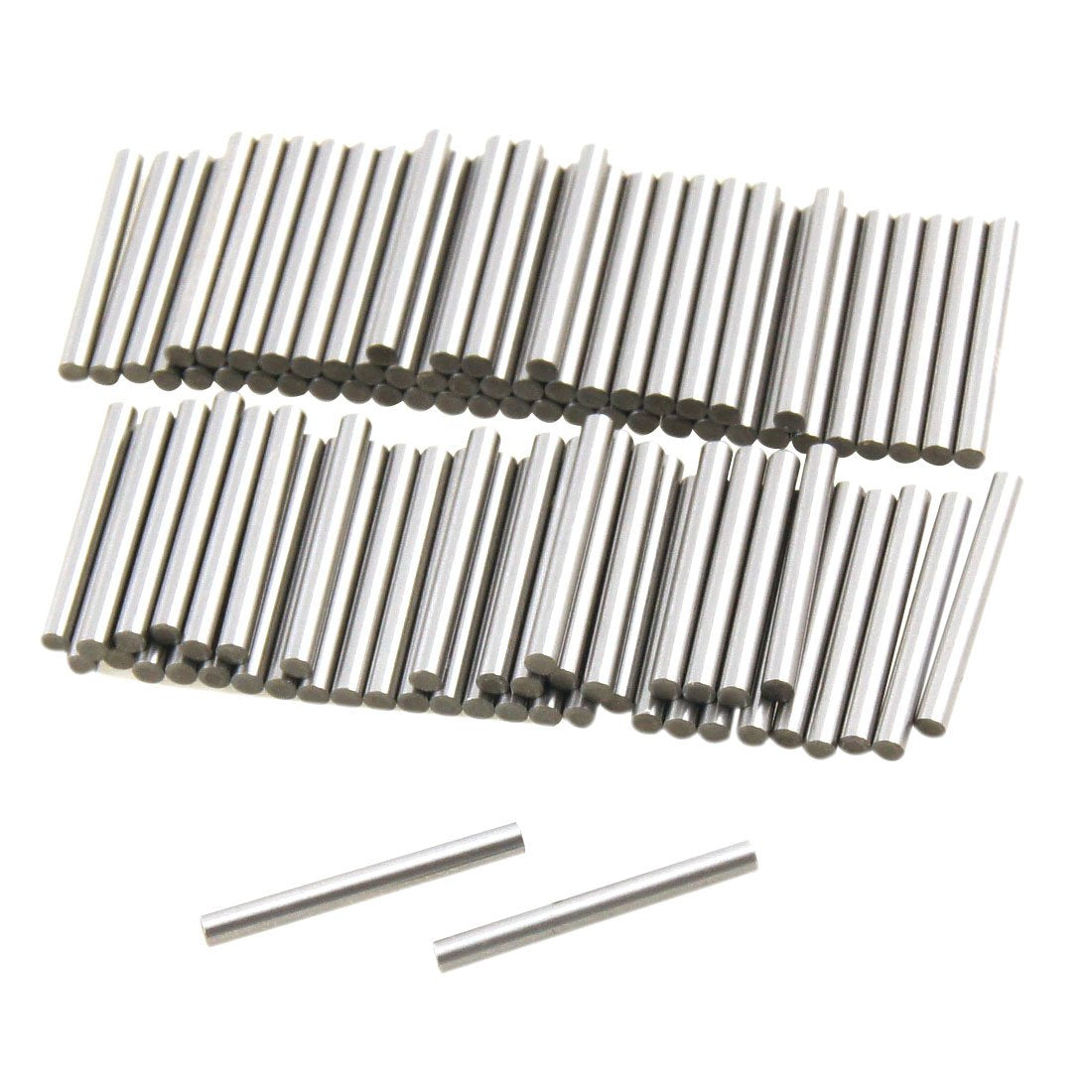 100 Pcs Stainless Steel 1.8mm x 15.8mm Dowel Pins Fasten Elements