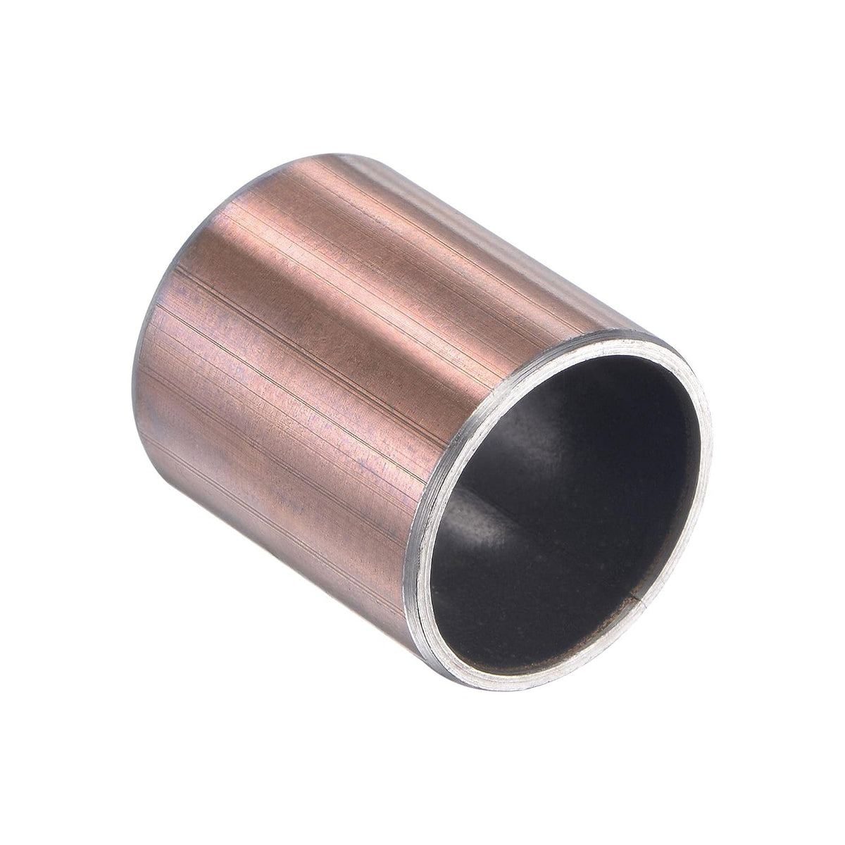 Sleeve Bearing 3/4" Bore x 7/8" OD x 1" Length Plain Bearings Wrapped Oilless Bushings Self-Lubricating for Industry Equipment
