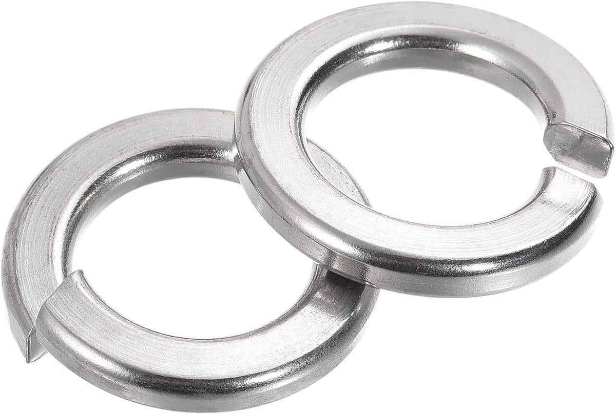 Split Lock Washer, 7/8-Inch 304 Stainless Steel Spring Lock Washer 10pcs