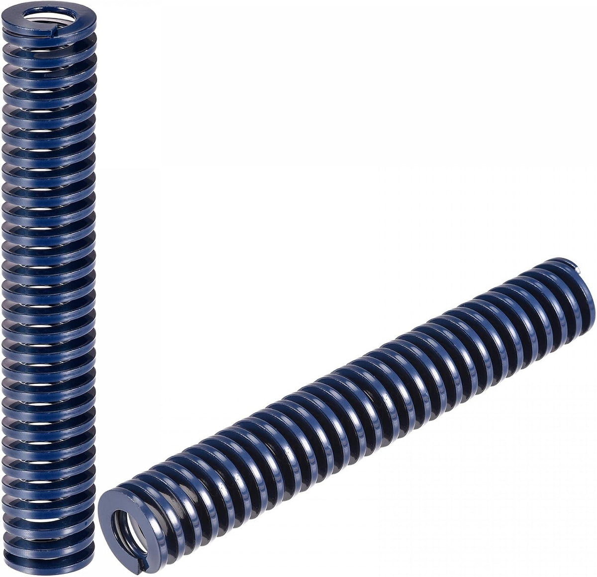 3D Printer Die Spring, 2pcs 20mm OD 125mm Long Spiral Stamping Light Load Compression Mould Die Springs for 3D Printer Electric Part, Blue