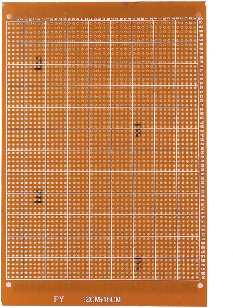 Single Side Prototyping PCB Circuit Board Stripboard 120mmx180mm