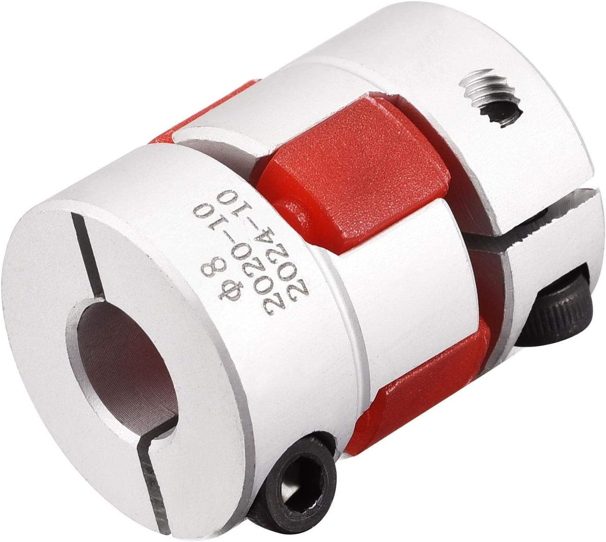 4mm to 8mm Bore L26xD20 Flexible Coupling Jaw Coupler Shaft Joint for Servo Motor