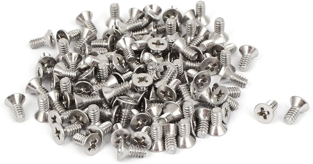 6#-32 * 5/16" Phillips Flat Countersunk Head Screws 100pcs