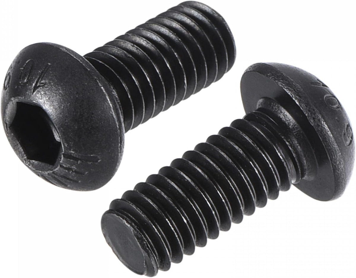 M6x14mm Hex Socket Button Head Cap Bolts Screws Alloy Steel 25pcs