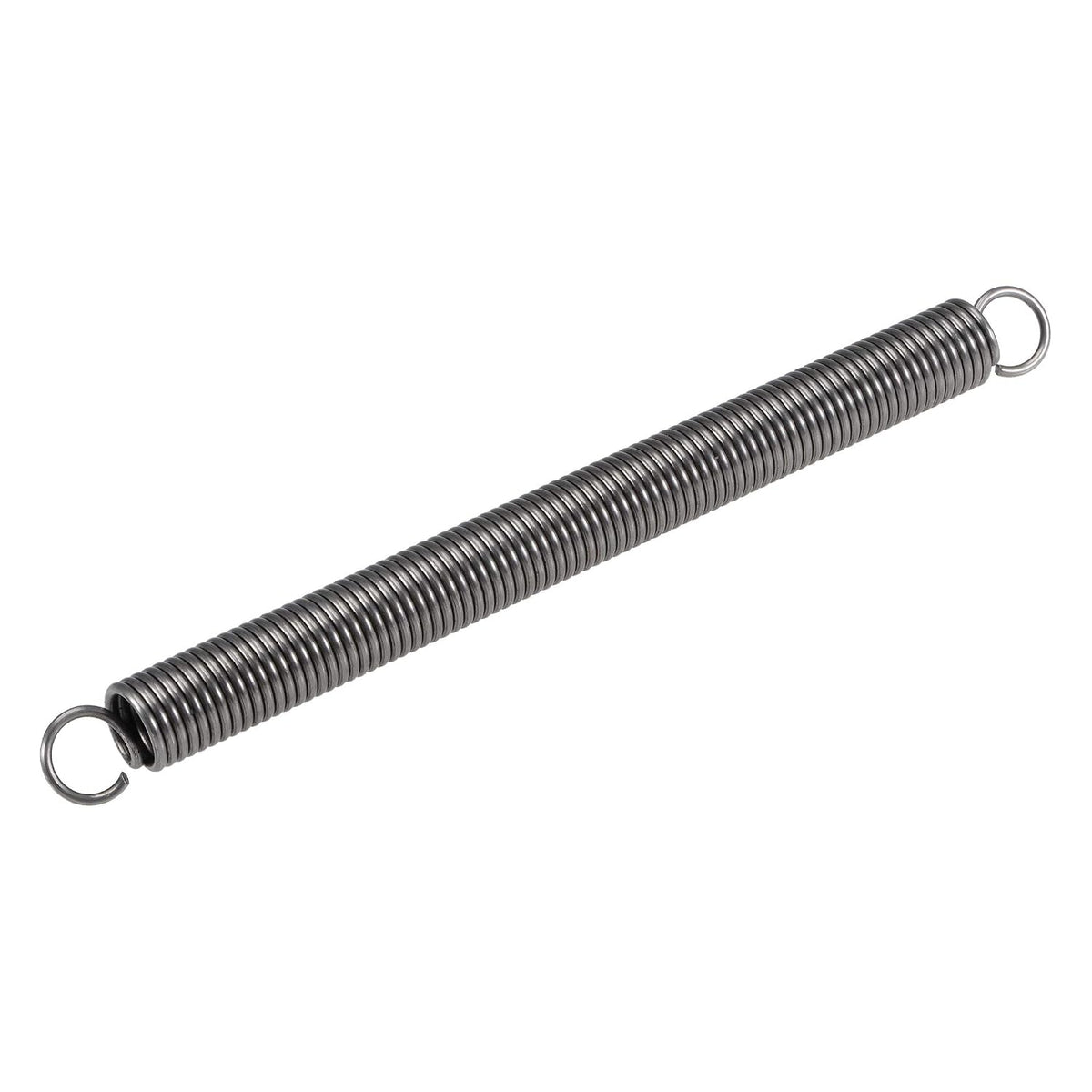 Compression Spring,16mm OD,2mm Wire Size,244mm Extended Length,200mm Free Length,Spring Steel,33Lbs Load Capacity,Grey