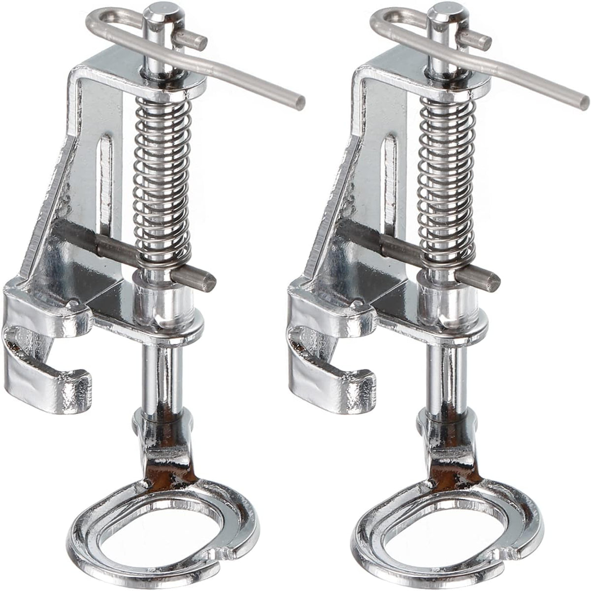 4021L Open Toe Free Motion Darning Quilting Embroidery Sewing Machine Presser Foot, Sewing Machine Replace Accessories, 2Pcs