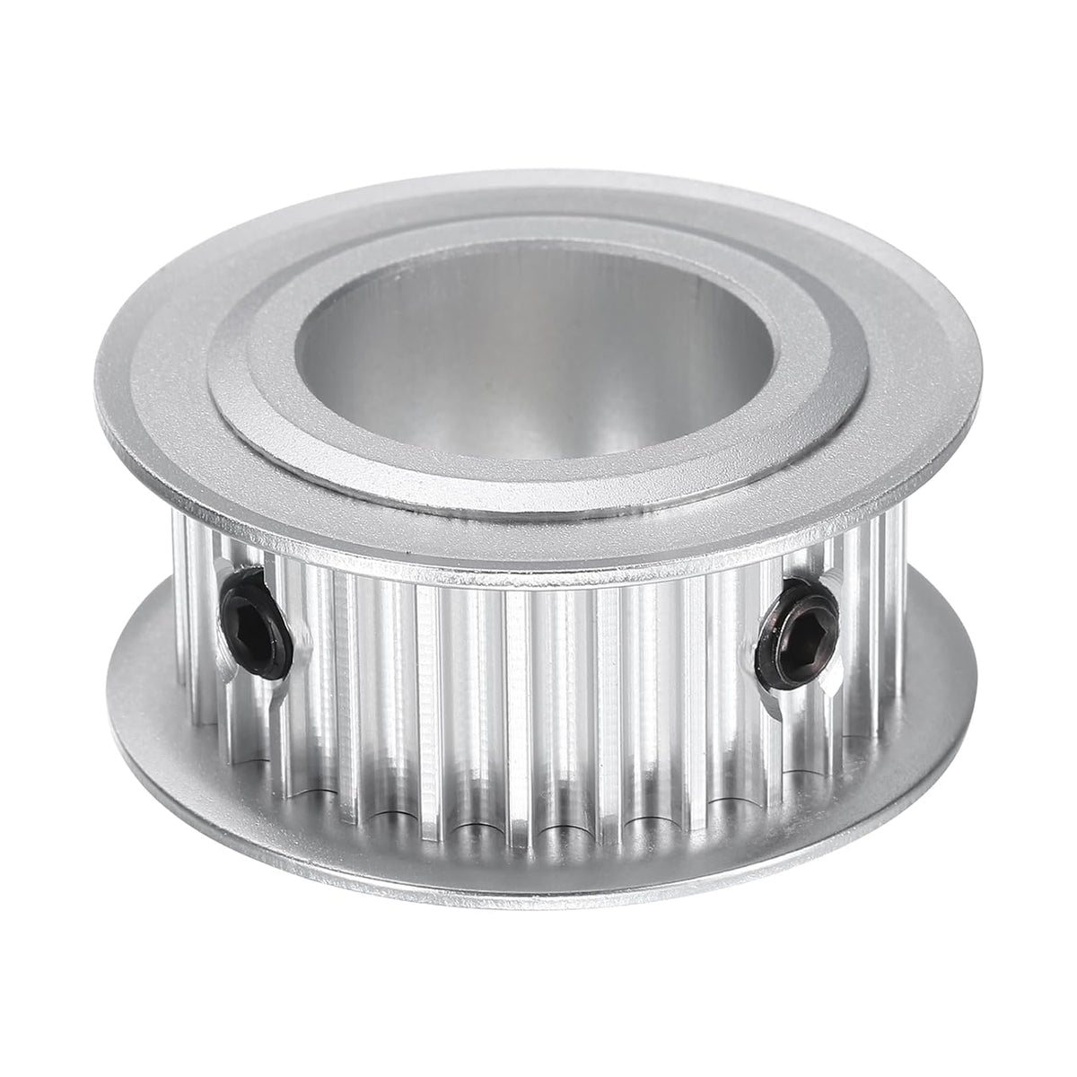 5M-26T-1B Timing Belt Pulley 1" Bore, 26 Teeth Aluminum Alloy Synchronous Wheel, Pitch 5mm Tooth for 15mm Width Belt