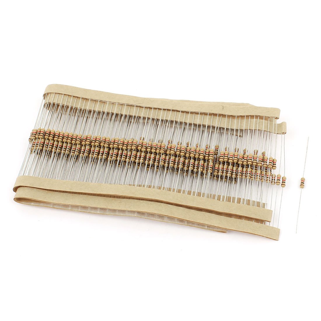 300pcs 1/4 Watt 1K Ohm Resistance Electrical Carbon Film Resistor