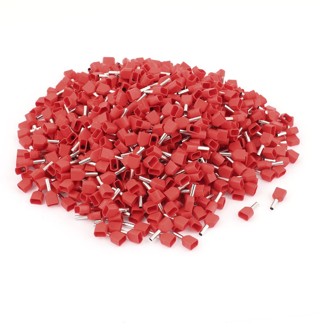 a14111400ux0052 TE1508 Dual Wire Insulated Ferrule Terminal for 2x16 AWG Line with 1000 Piece