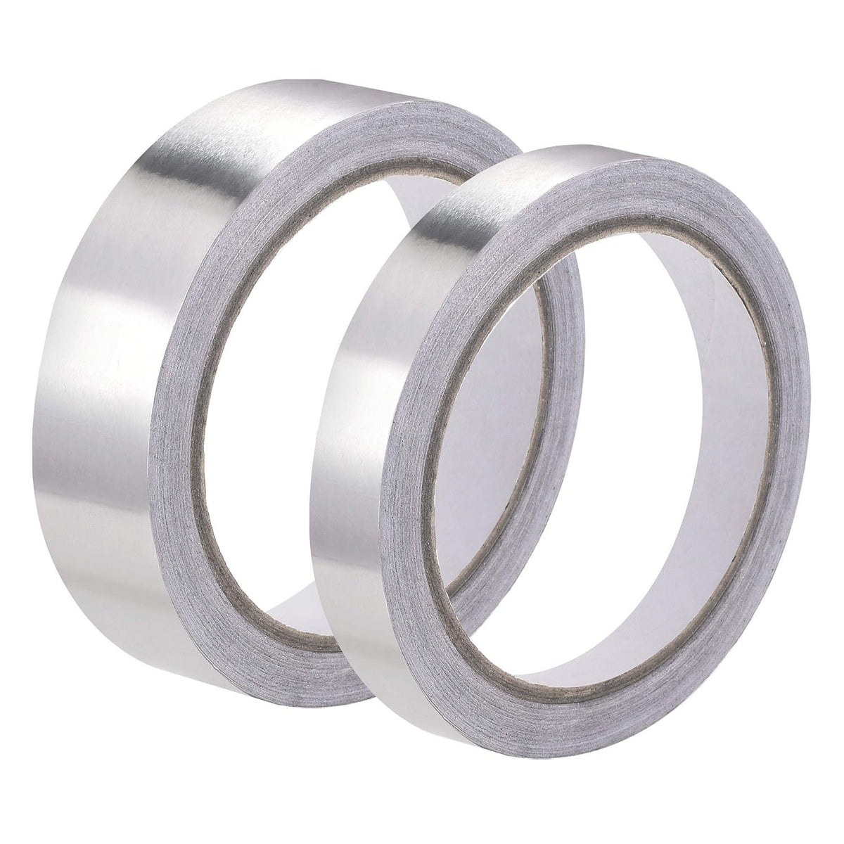 10mm/20mm Aluminum Foil Tape High Temperature Tape for HVAC, Sealing, Patching Hot Cold Air Ducts Single Sided Adhesive Tape 20m/65ft