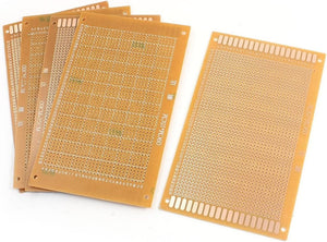 5Pcs Single Side Prototype Matrix Printed Circuit Board 15cm X 9cm