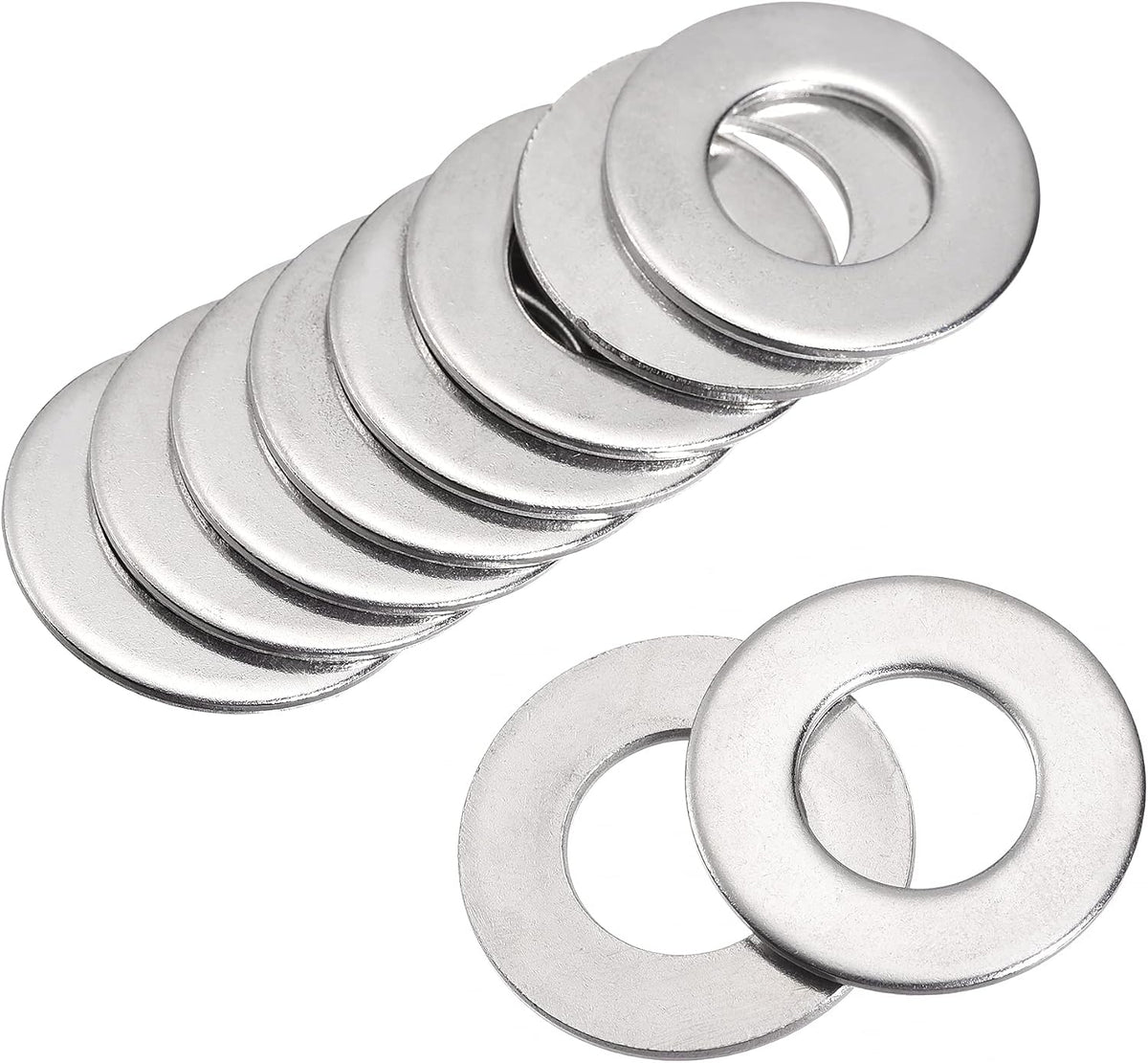 5/8" 316 Stainless Steel Flat Washer for Screw Bolt 25Pcs