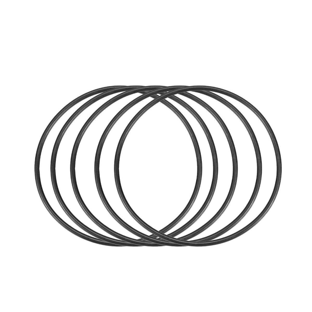 Nitrile Rubber O-Rings, 68mm OD 64.2mm ID 1.9mm Width, Metric Nitrile Rubber Sealing Gasket, Pack of 5