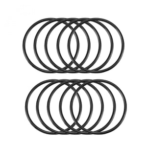 Nitrile Rubber O-Rings 30mm OD 27mm ID 1.5mm Width, Metric Sealing Gasket, Pack of 10
