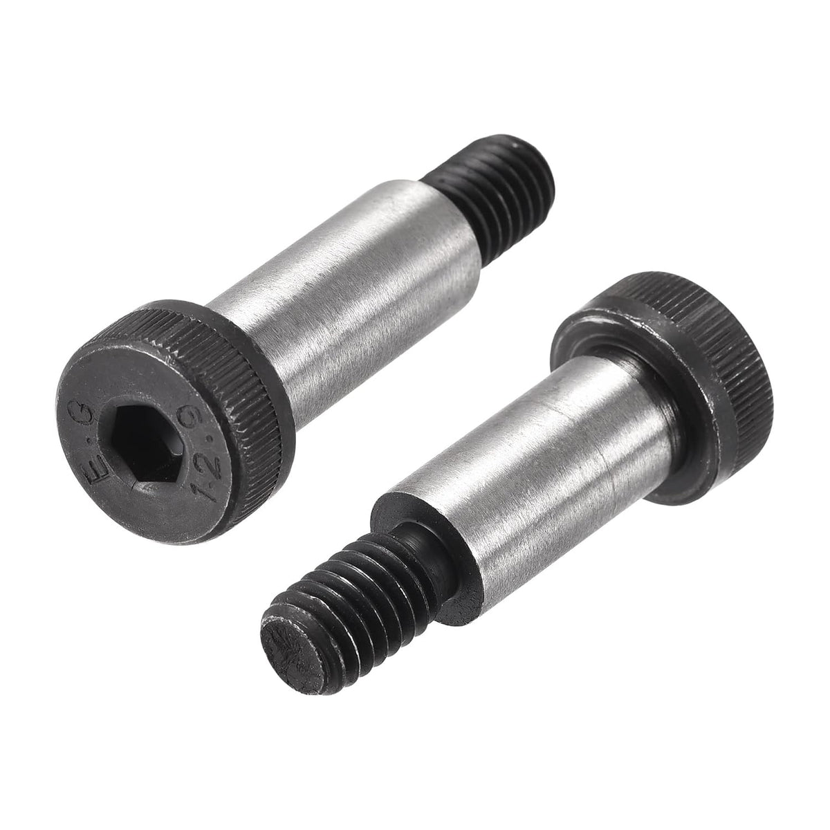 Alloy Steel Hexagon Socket Head Shoulder Screws Bolts, 1" Shoulder Length, 1/2" Shoulder Dia, 3/8-16 Thread, 2pcs
