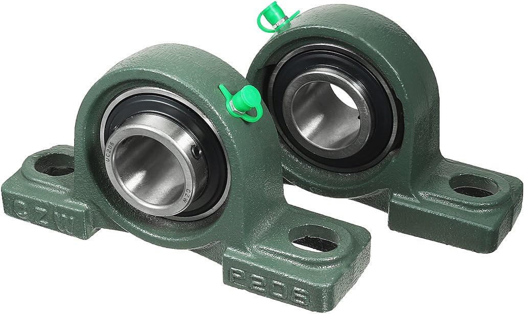 2pcs Self-Alignment Pillow Block Bearing UCP206 30mm Mounted Bear
