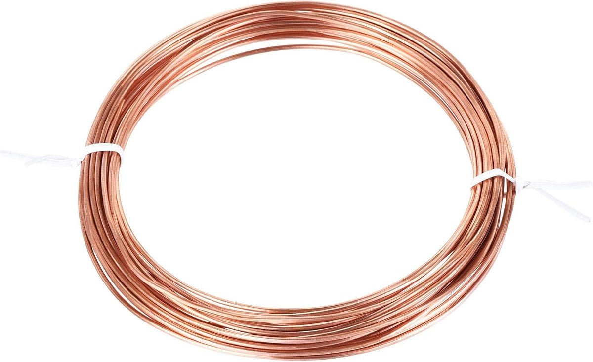 Refrigeration Tubing 1.6mm OD x 0.6mm ID x 24.5Ft Length Copper Tubing Coil