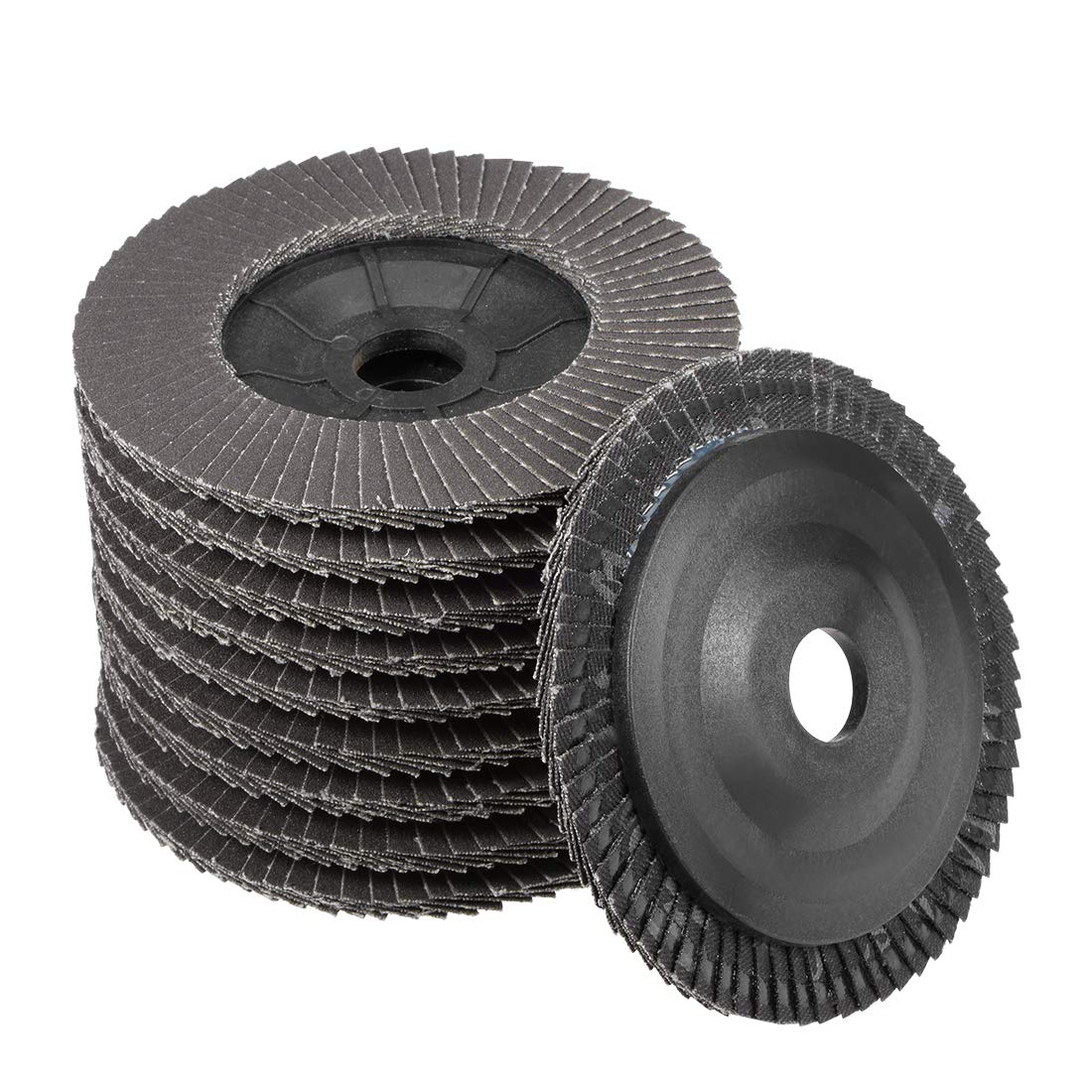 4-inch Flap Wheels 72 Page Grinding for Angle Grinders 320 Grits 10 Pcs