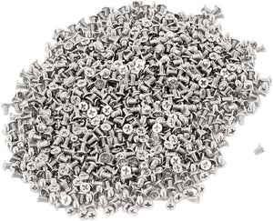 M1.4x2mm Male Thread Phillips Flat Head Bolt Screw Suitable for Double Bed Furniture TV Rack Wall Hanging 1000pcs