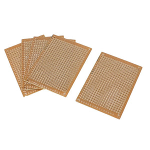 A13050700ux0652 5 Cm x 7 Cm x 1.3mm Prototyping Universal Rectangle Circuit Board 5 Piece