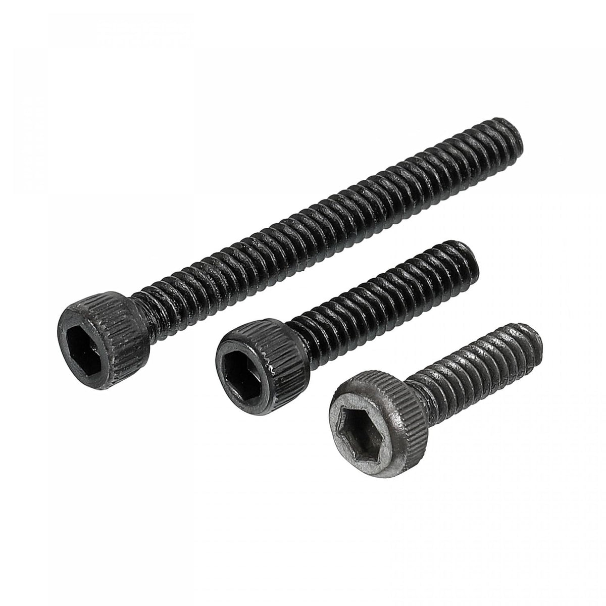 4#-40 Hex Socket Head Cap Screw 1" 1/2" 3/8" Alloy Steel Bolts, Total 300pcs